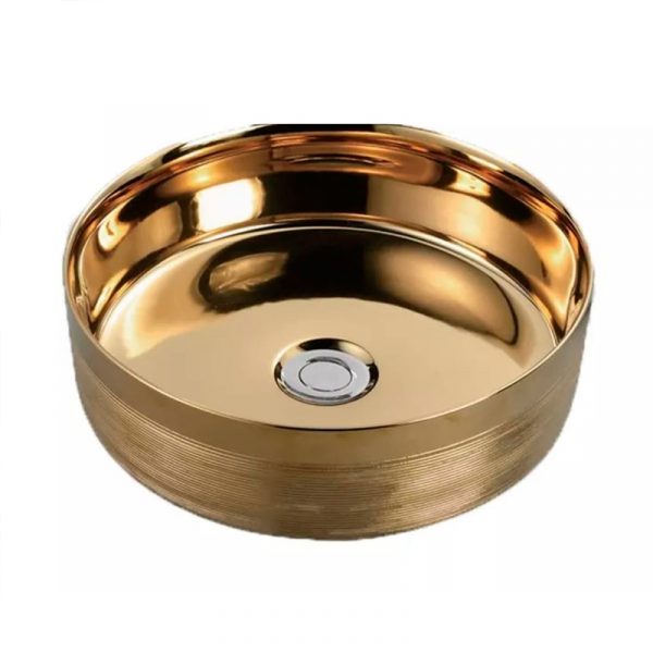 LAVABO SOPRAPIANO  LUCCA DORATO