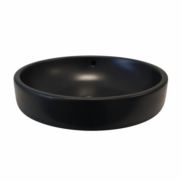 LAVABO SOPRAPIANO AD INCASSO BARI NERO